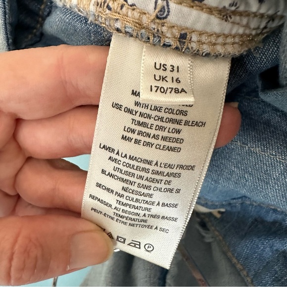 Free people x We The Free Azalea Daisy
Patchwork Blue Jeans SZ 31 - Picture 9 of 13